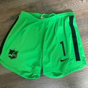 Sky blue green shorts